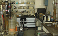 Panoramic view of inside of the laboratory